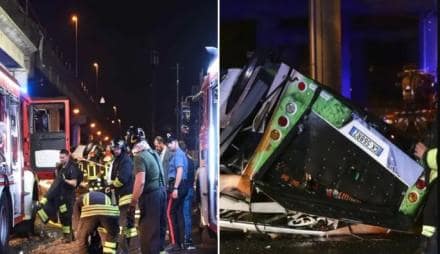 Аварія автобуса з українцями у Венеції! 