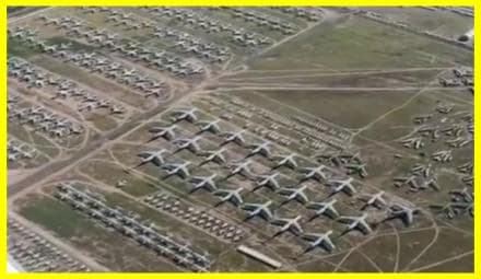 Airplane Graveyard in Arizona