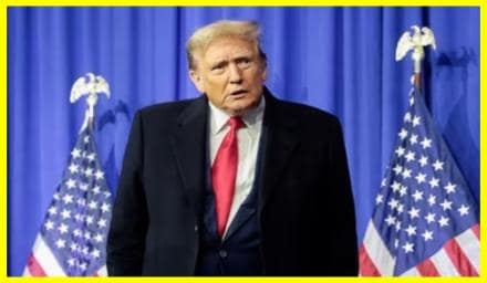 Trump says his fraud fine is election interference