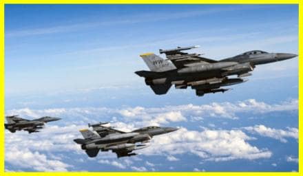 We expect F-16s with missiles with a range of up to 500 km