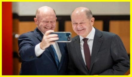 Scholz flew to the USA and met his “double” there