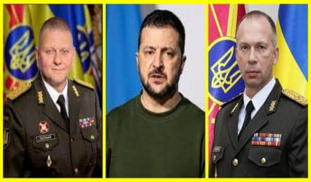 Володимир Зеленський відправив у відставку Валерія Залужного