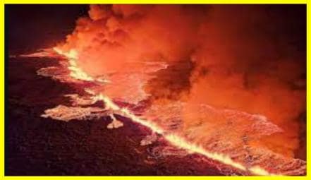 Виверження вулкана Рейкьянес