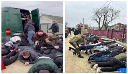 За 3 км від кордону з Румунією затримали авто, в який набилося 34 ухилянта