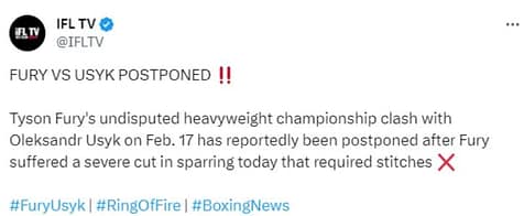 Бій Усик - Ф'юрі не відбудеться