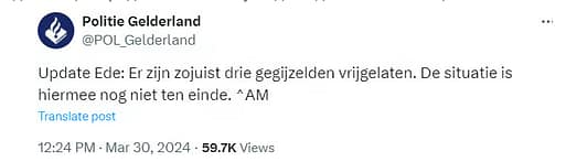 Hostage-taking at a cafe in the Netherlands