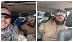 Полонений окупант почав кричати «Слава Україні»