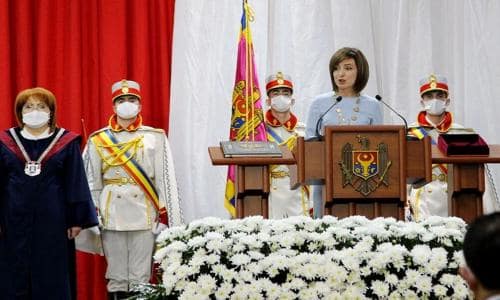 Мая Санду заговорила українською