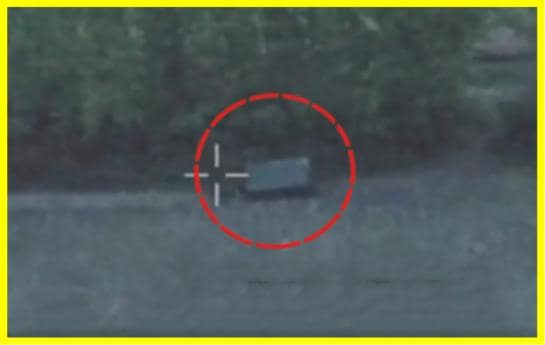 The Ukrainian military destroyed a Russian “turtle” tank