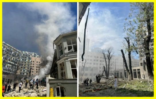 Ukraine attacked again by Russian missiles