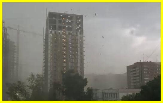 На Московію налетів сильний шторм