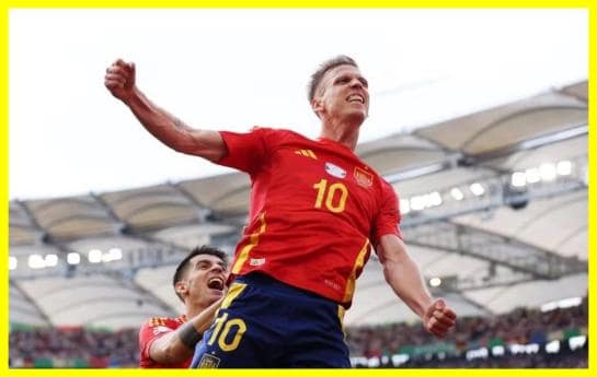 The Spanish national team beat tournament hosts Germany