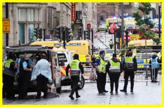 Наїзд автомобіля на пішоходів у Ліверпулі