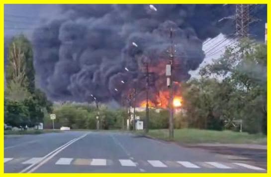 An oil depot, an airfield, and a military plant: a new strike against Russia