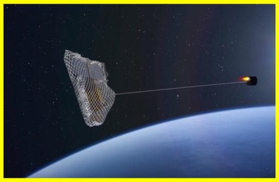 Китай створив установку для боротьби з космічним сміттям