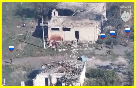 Ukrainian infantrymen set up a perfect ambush