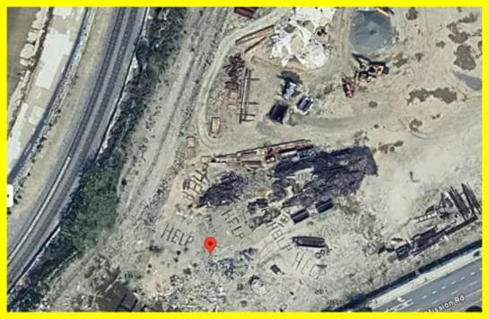 На картах Google Maps знайдено послання з проханням про допомогу