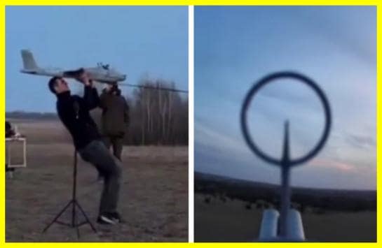 A new interceptor drone with a shotgun