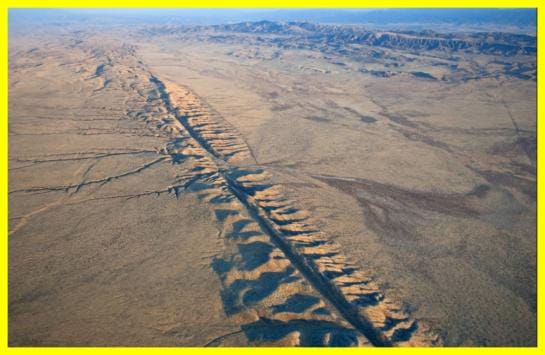 Catastrophic earthquakes may occur in North America