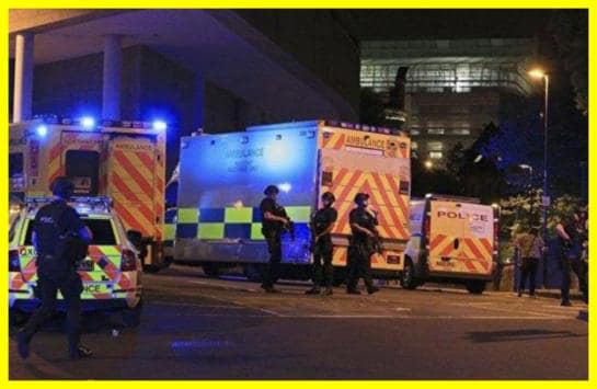 In England, a man attacked train passengers with a knife