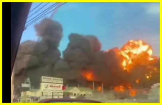 Вибух вантажного літака UPS в аеропорту Луїсвілла