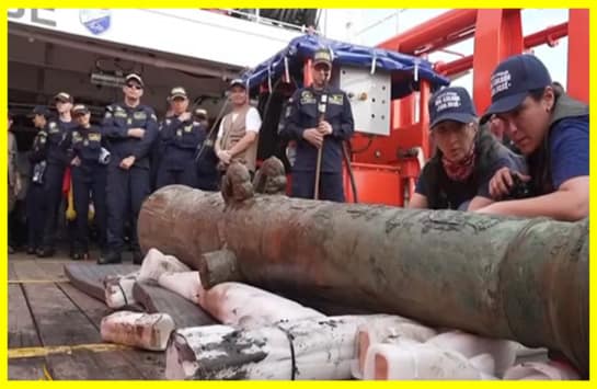 Colombia Recovers First Treasures from the Legendary San José Galleon (1708)
