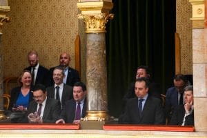 Meeting of the Hungarian Parliament on Sweden's accession to NATO disrupted