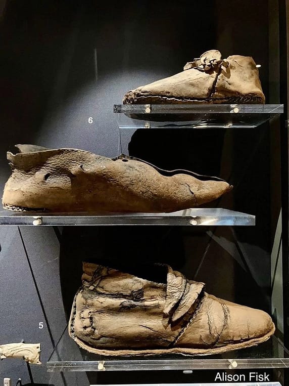 Footwear that are over a thousand years old
