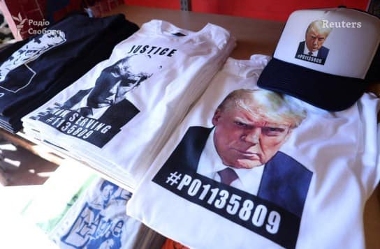 Трамп после ареста заработал более $7 млн на сувенирах