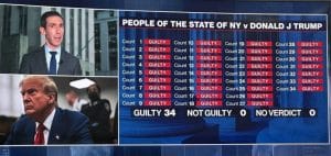 Трампа визнали винним у кримінальній справі