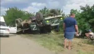 "Почему никто не сдох", — спрашивает ребёнок, увидев ДТП с техникой оккупантов