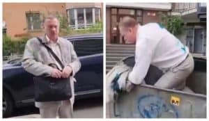 Тараса Чорновола облили зеленкою та закинули в бак для сміття