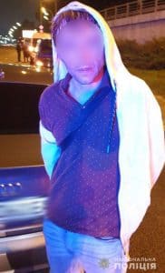 Под Киевом "мажор" устроил гонки со стрельбой по полицейским