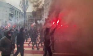 Митинг в поддержку заключенного Сергея Стерненко