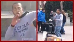  Нападение на уличного музыканта в Киеве из-за песен Моргенштерна