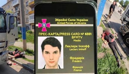 French journalist died in Ukraine!