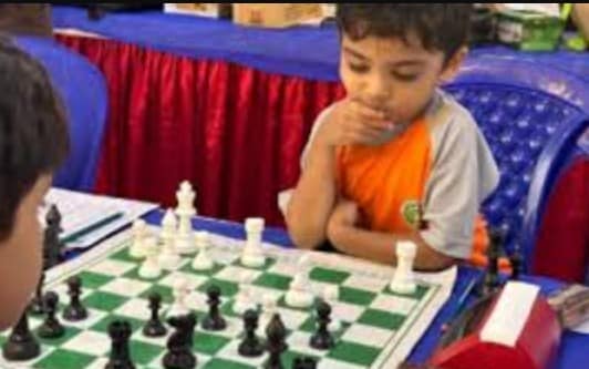 Three-year-old chess player from India in the FIDE rating