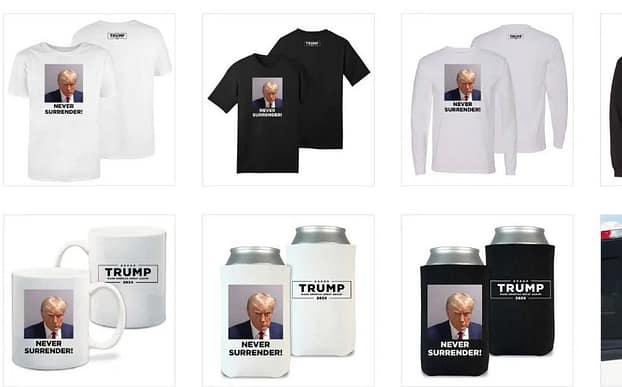 Трамп после ареста заработал более $7 млн на сувенирах