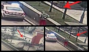 На Майдане блогер ударил полицейского ради «крутого» видео 