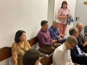 Підтримати Коломойського в суді прийшла Наталія Мосійчук та Олександр Ткаченко