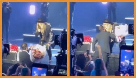 Владимир Зеленский пришел на концерт Ирины Билык