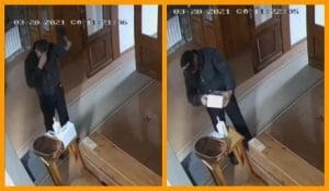 Набожный воришка!