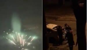 В Одессе запустили фейерверк под СБУ