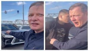 Олег Ляшко попал в ДТП в Киеве! 