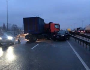 В Києві трапилось понад 120 ДТП