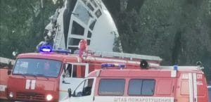 IL-76 plane crashed in Russia!