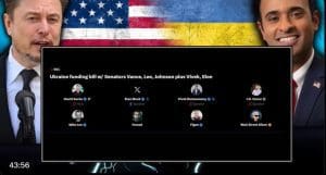 Musk Says Putin Cannot Lose in Ukraine, Oppose Senate Bill