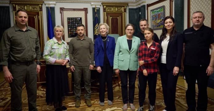 Екоактивістка Грета Тунберг приїхала до Києва!