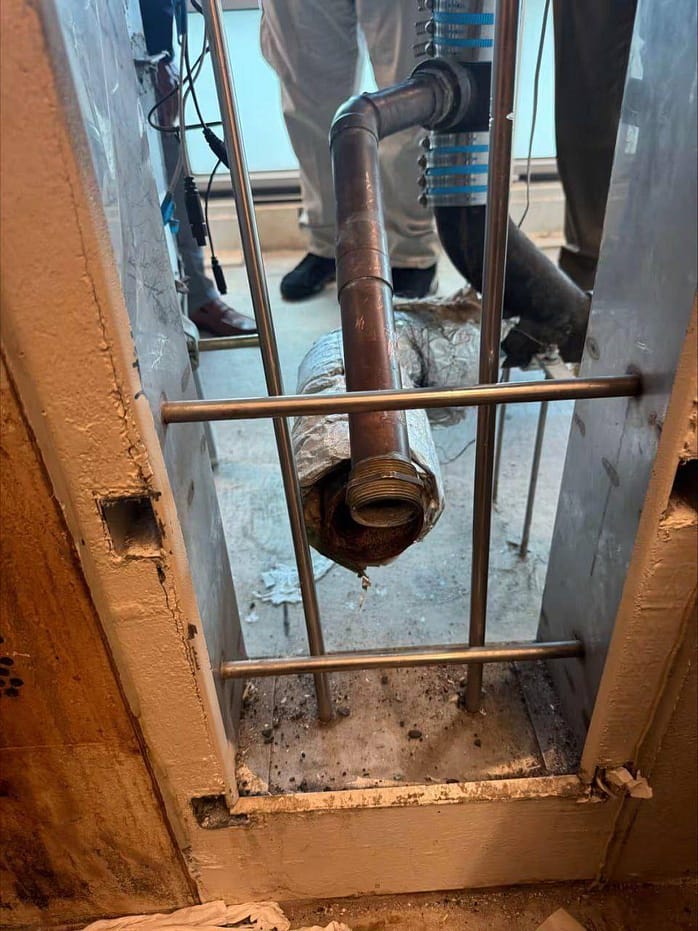 Ten inmates have escaped from a prison in the US