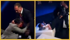 Скандальный Барна подрался со "Слугой народа"  Соломчуком